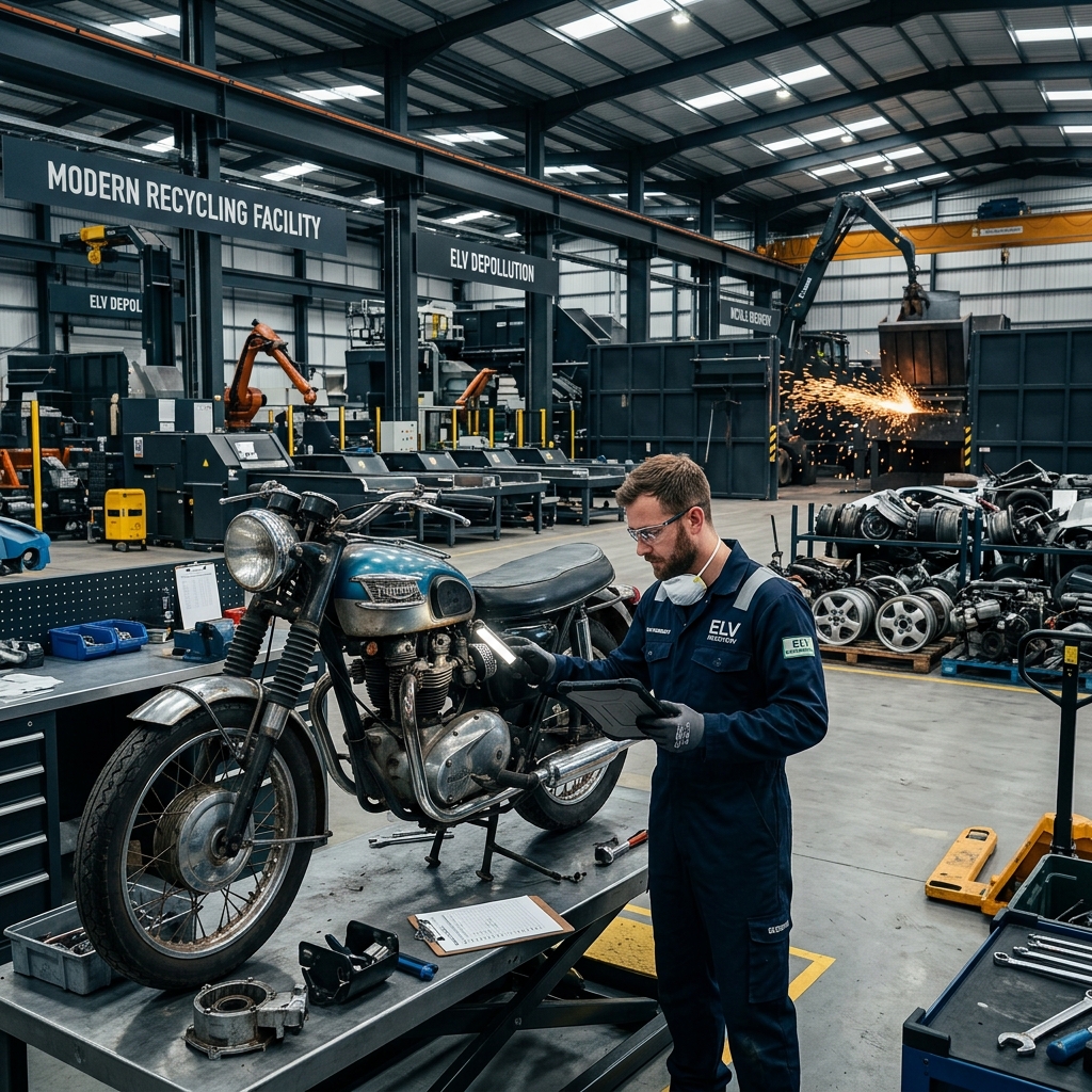 Professional Bike Scrapping Service - ScrapFleet India