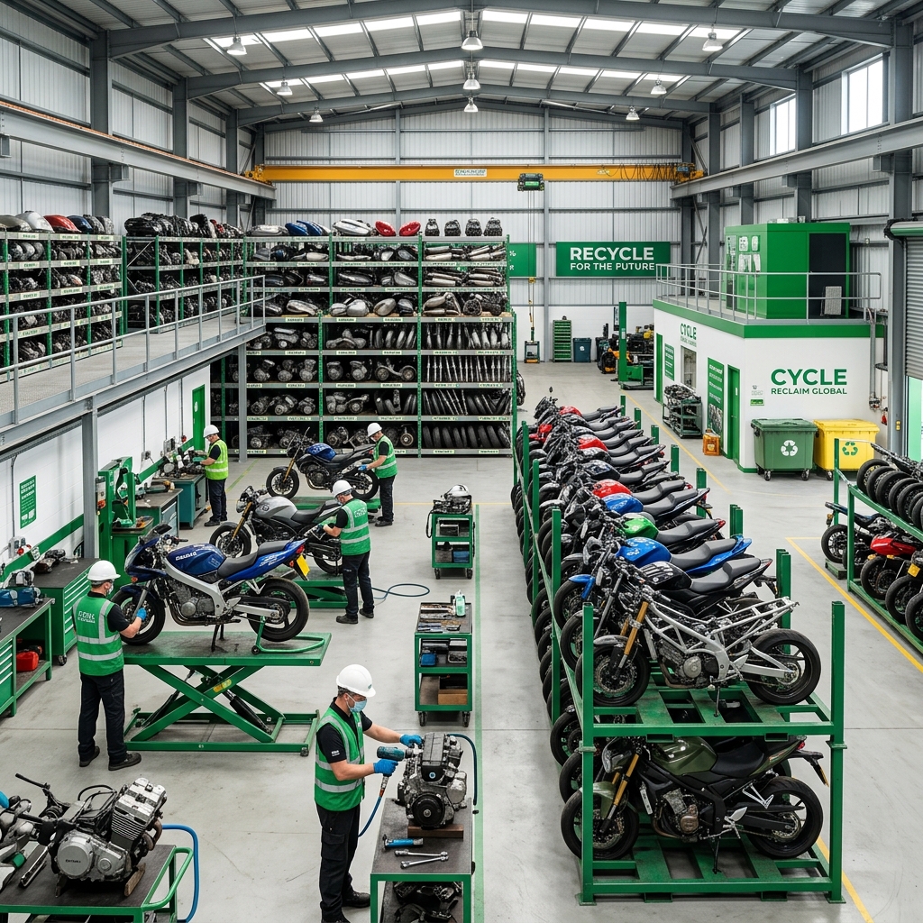 Eco-Friendly Recycling Facility - ScrapFleet India